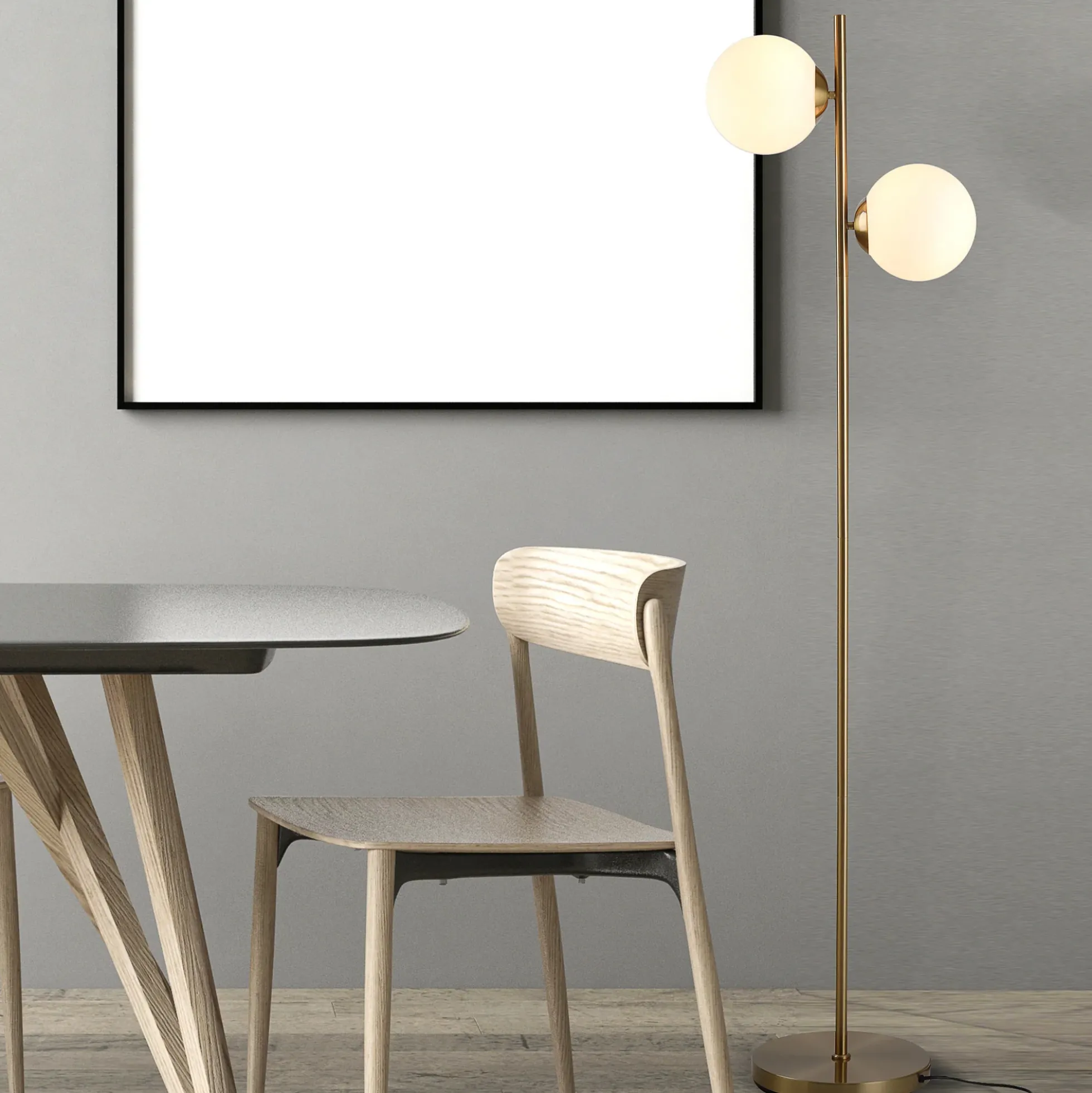 Walker Edison | Minimalist Floor Lamp