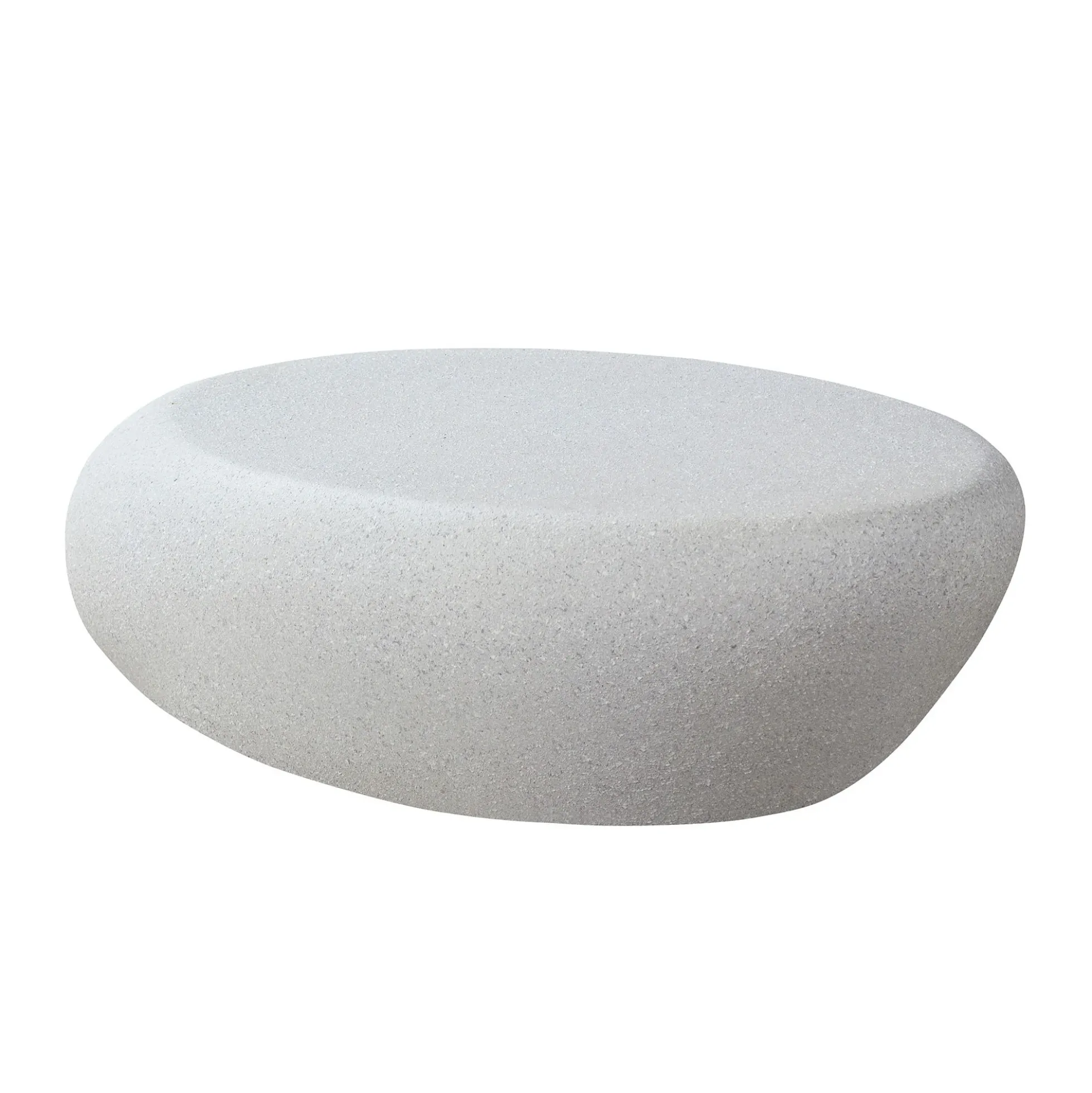 Walker Edison | Modern Minimalist Oval Coffee Table with Sleek Design