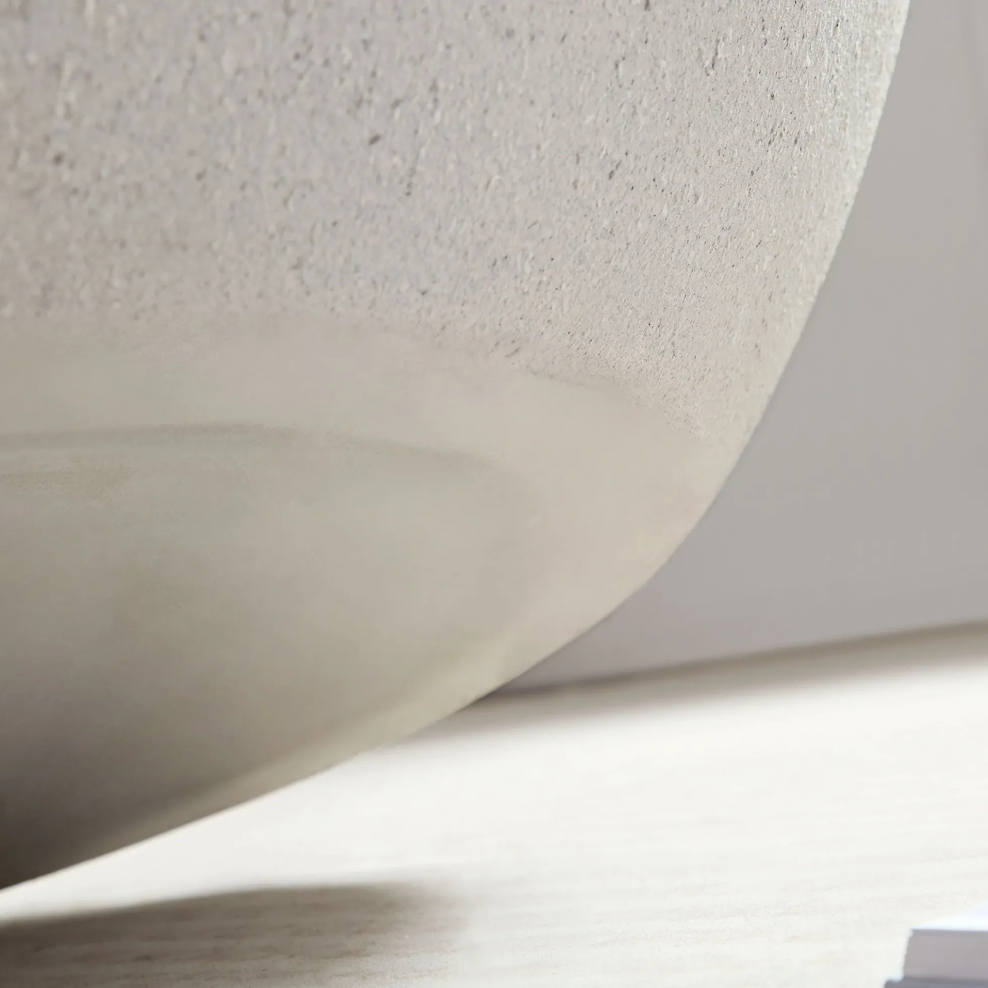 Walker Edison | Modern Minimalist Oval Coffee Table with Sleek Design