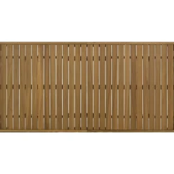 Walker Edison | Outdoor Acacia Wood Dining Table and Chair Set