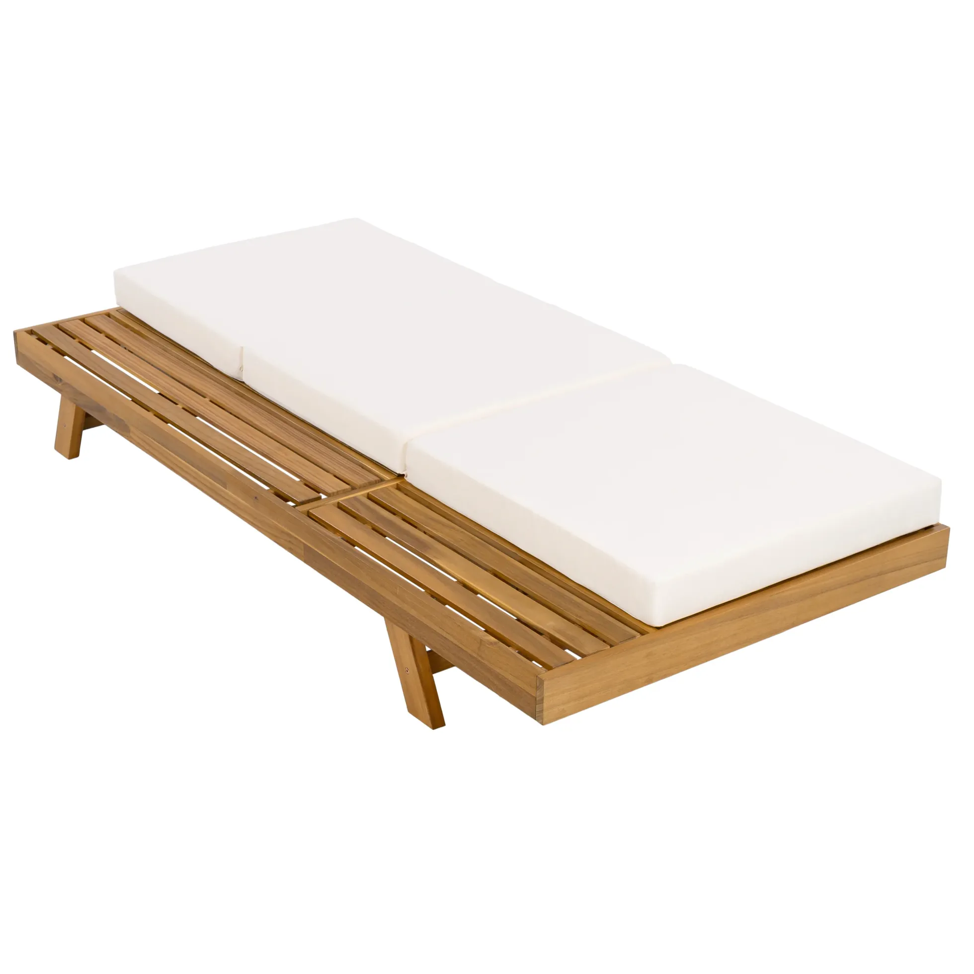 Walker Edison | Outdoor Patio Lounge Chaise Chair