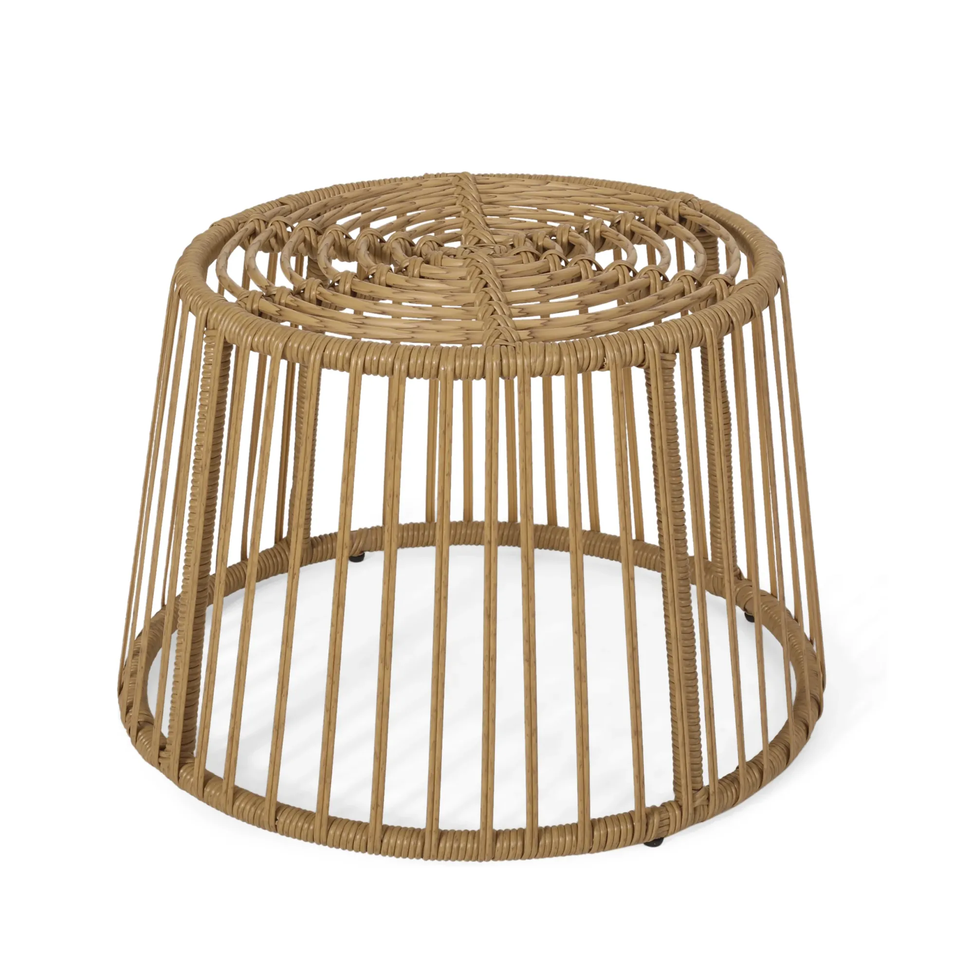 Walker Edison | Outdoor Rattan Side Table