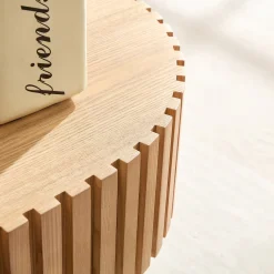 Walker Edison | Reeded Modern Handcraft Coffee Table