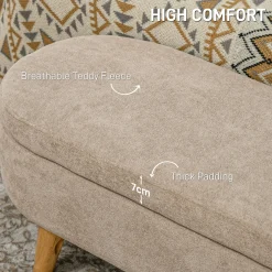Walker Edison | Teddy Storage Ottoman Bench for any room