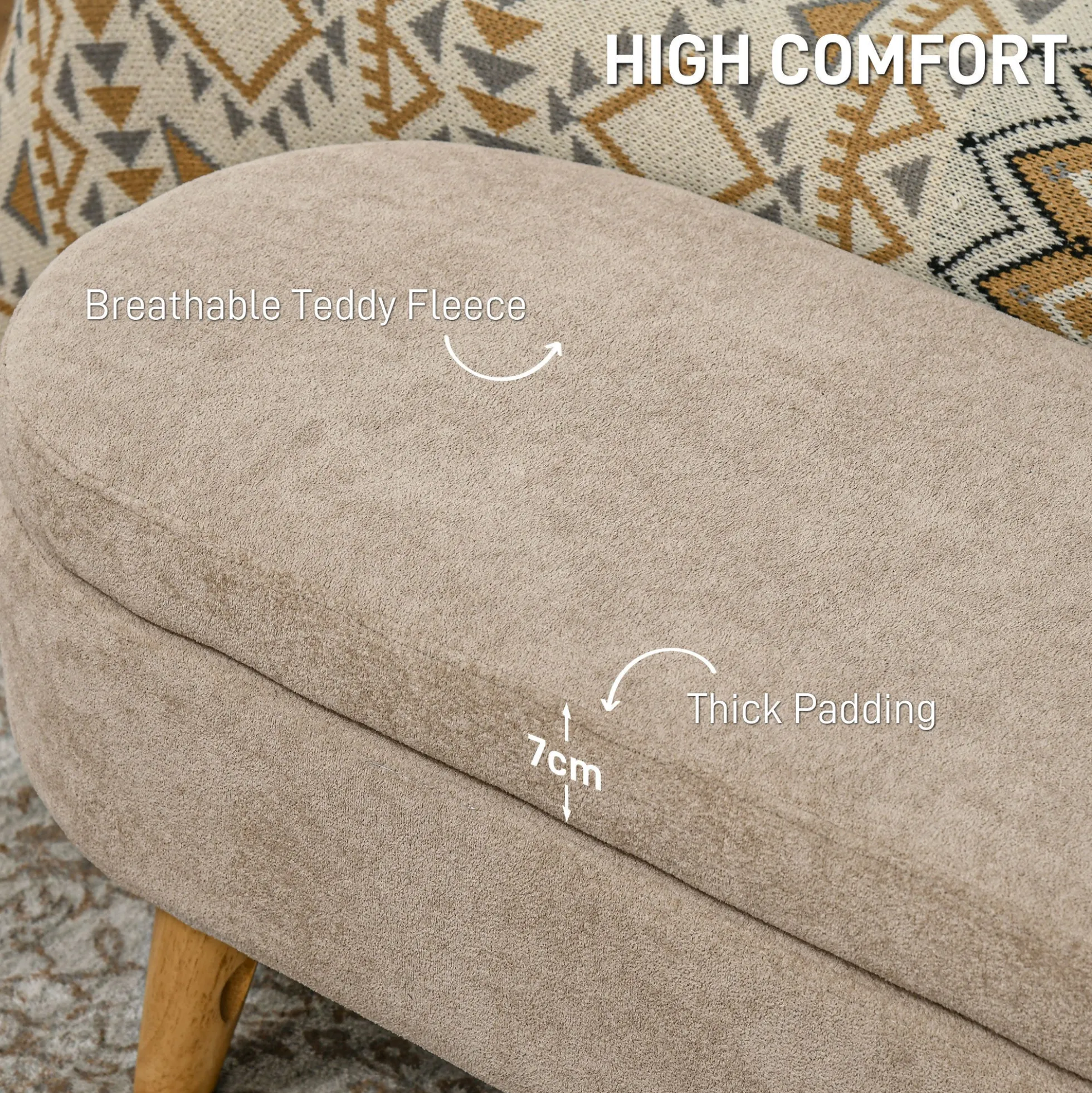 Walker Edison | Teddy Storage Ottoman Bench for any room
