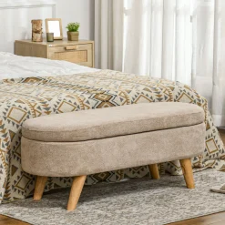 Walker Edison | Teddy Storage Ottoman Bench for any room