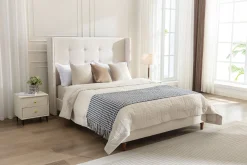 Walker Edison | Traditional Peyton Upholstered 54