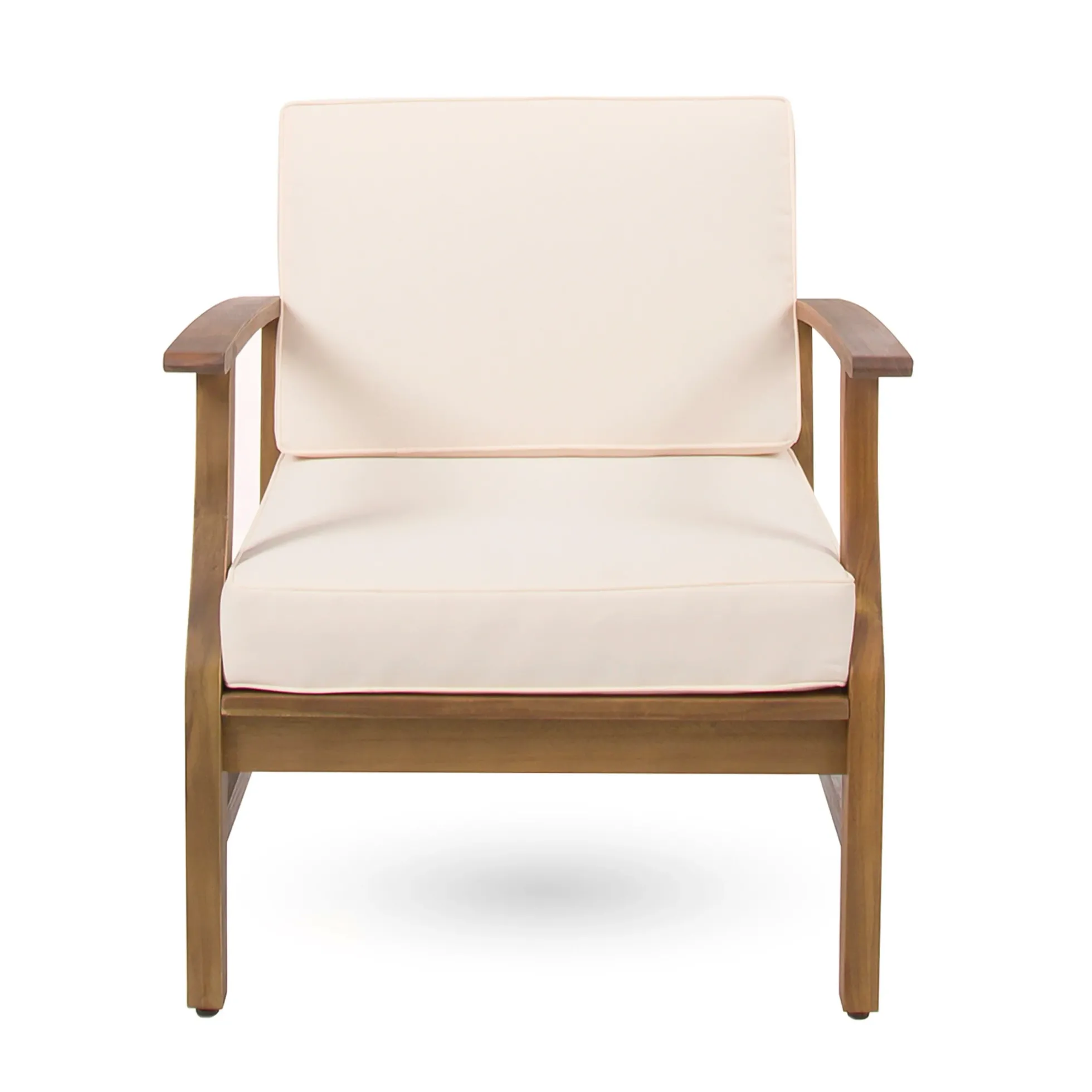 Walker Edison | Traditional Wood Club Chair