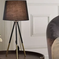 Walker Edison | Tripod Leg Metal Table Lamp