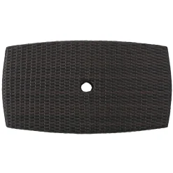 Walker Edison | Wicker Outdoor Patio Coffee Table