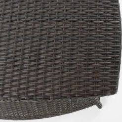 Walker Edison | Wicker Outdoor Patio Coffee Table