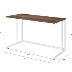 Walker Edison | Writing Desk with USB Port