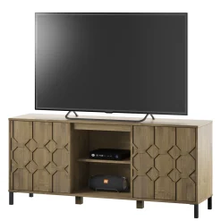 Wood Pattern Design 59' TV Stand Media Console
