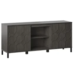 Wood Pattern Design 59' TV Stand Media Console