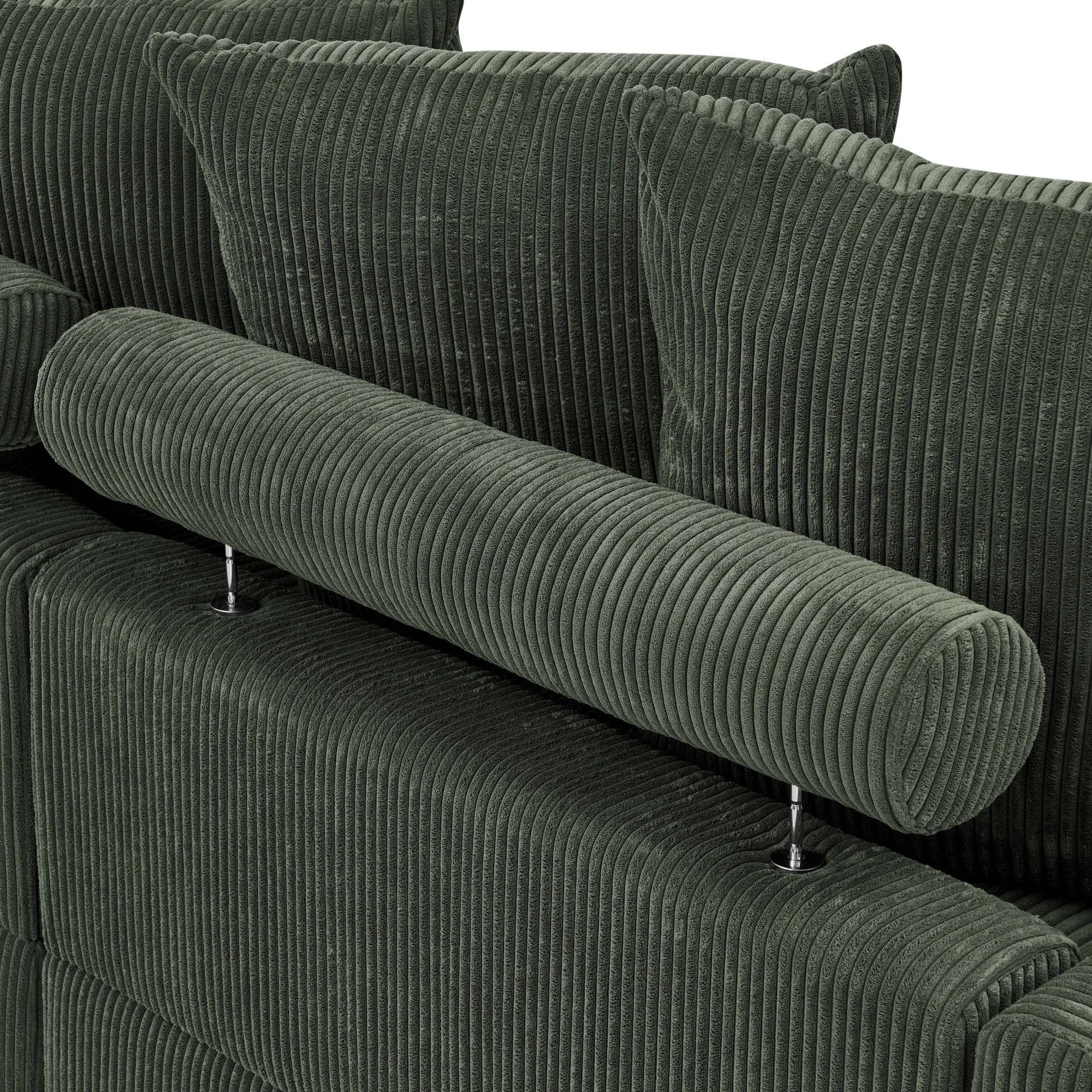 Wynisha Deep Corduroy Sofa Sectional Couch
